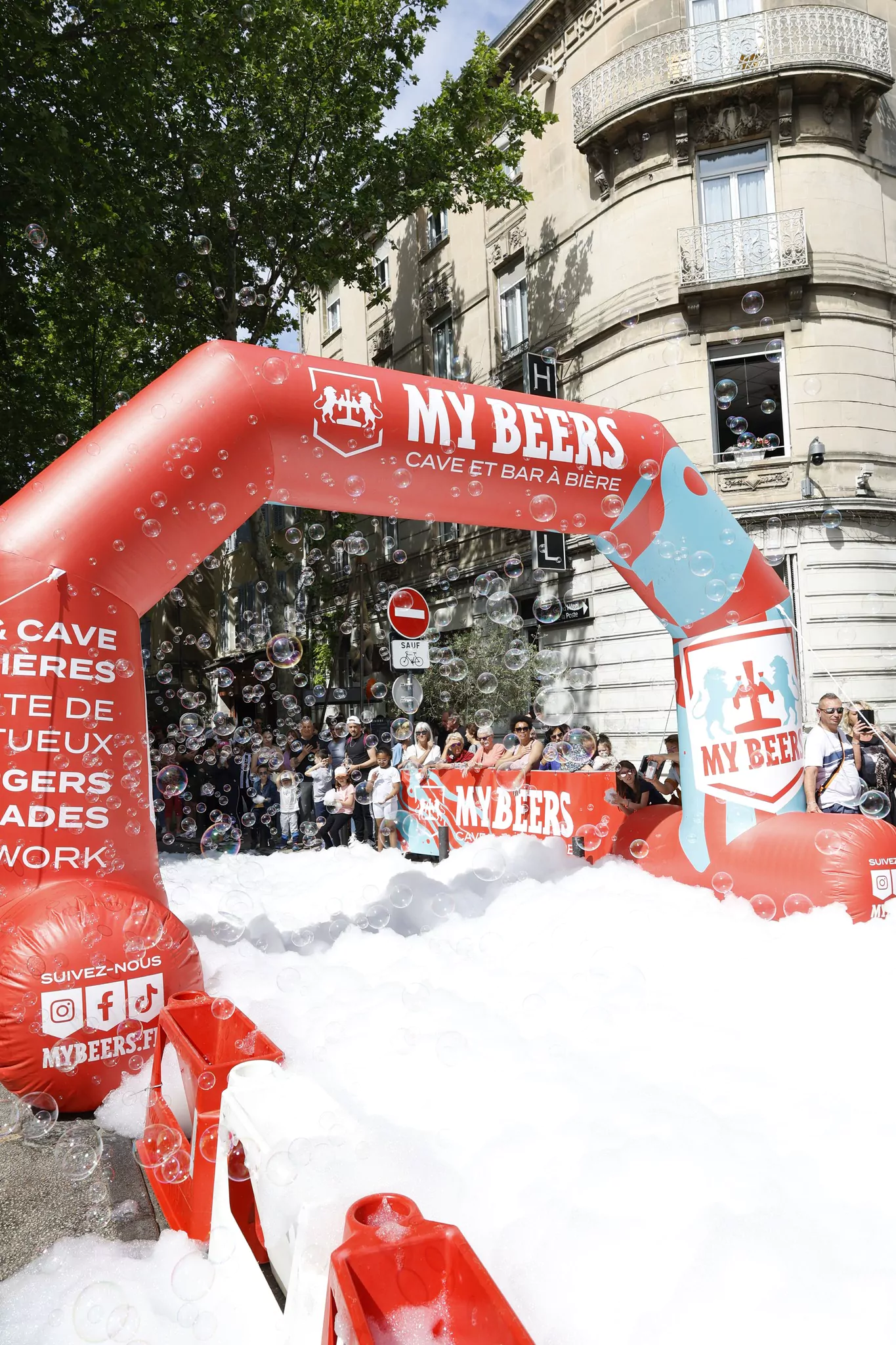 Arche gonflable ronde