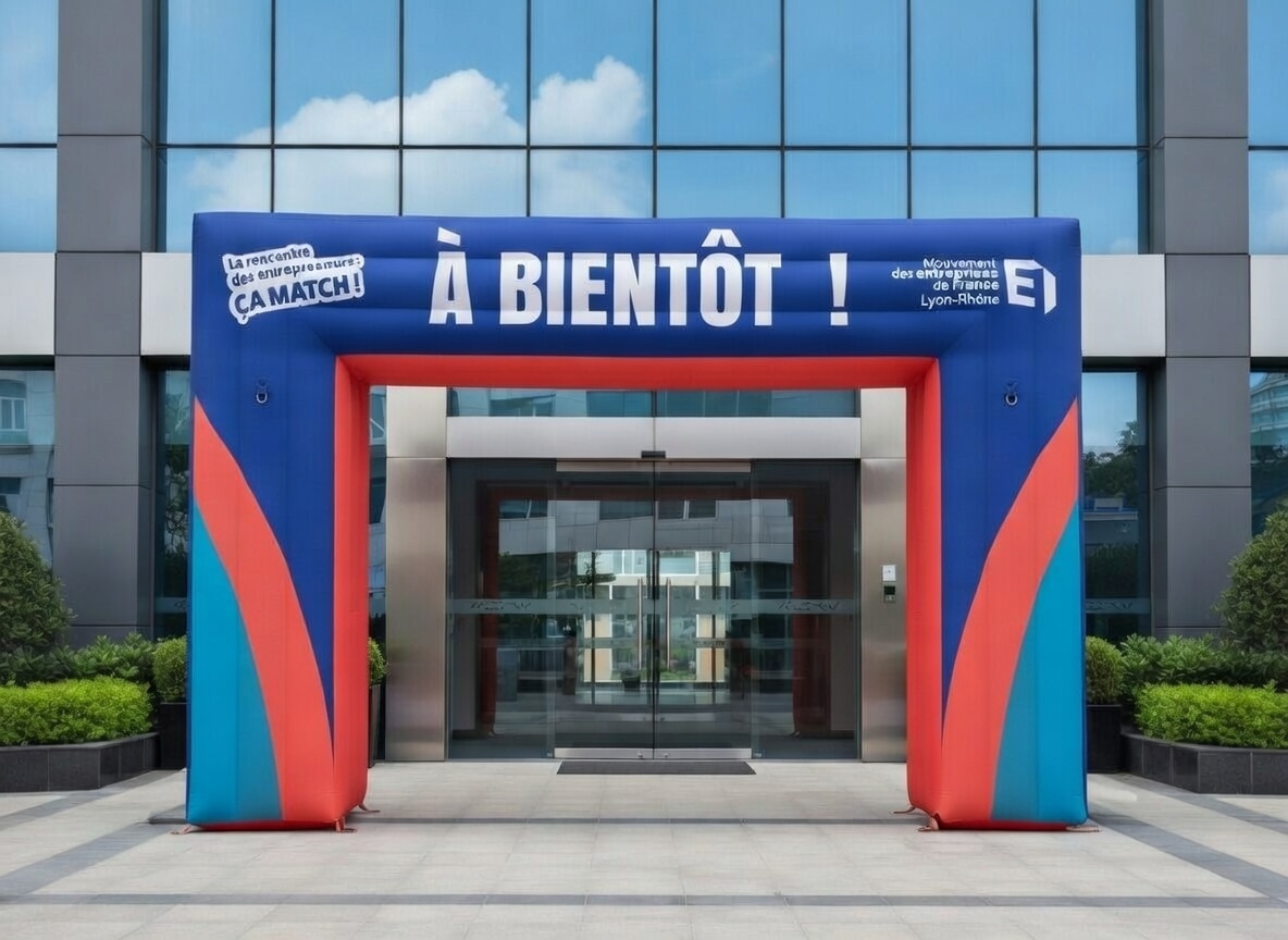 Arche gonflable rectangulaire