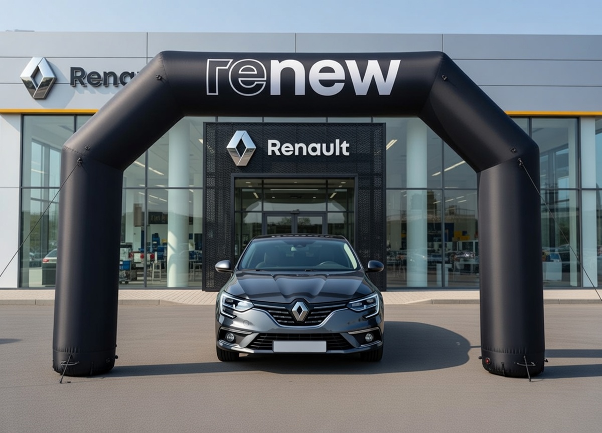 Arche gonflable sur-mesure personnalis&eacute;e