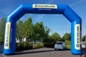Arche d'arrivée gonflable 7m New Holland Extérieur, Foire, Portes ouvertes, Transport - Logistique